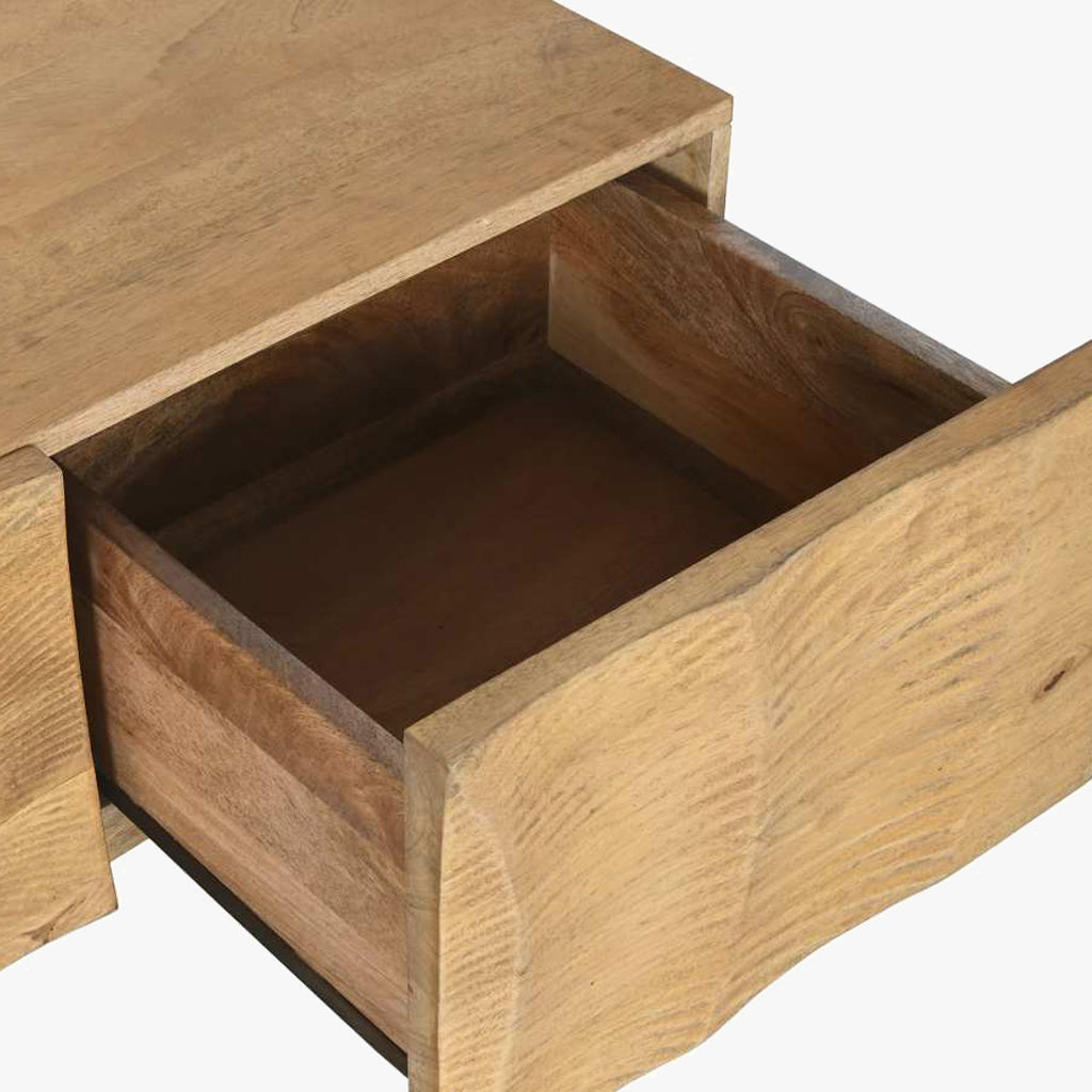 Console mandala en bois TORA