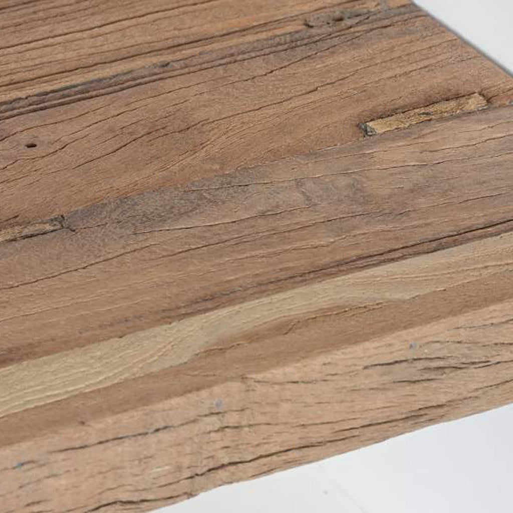 Mesa de cabeceira Branca com Madeira ZENA