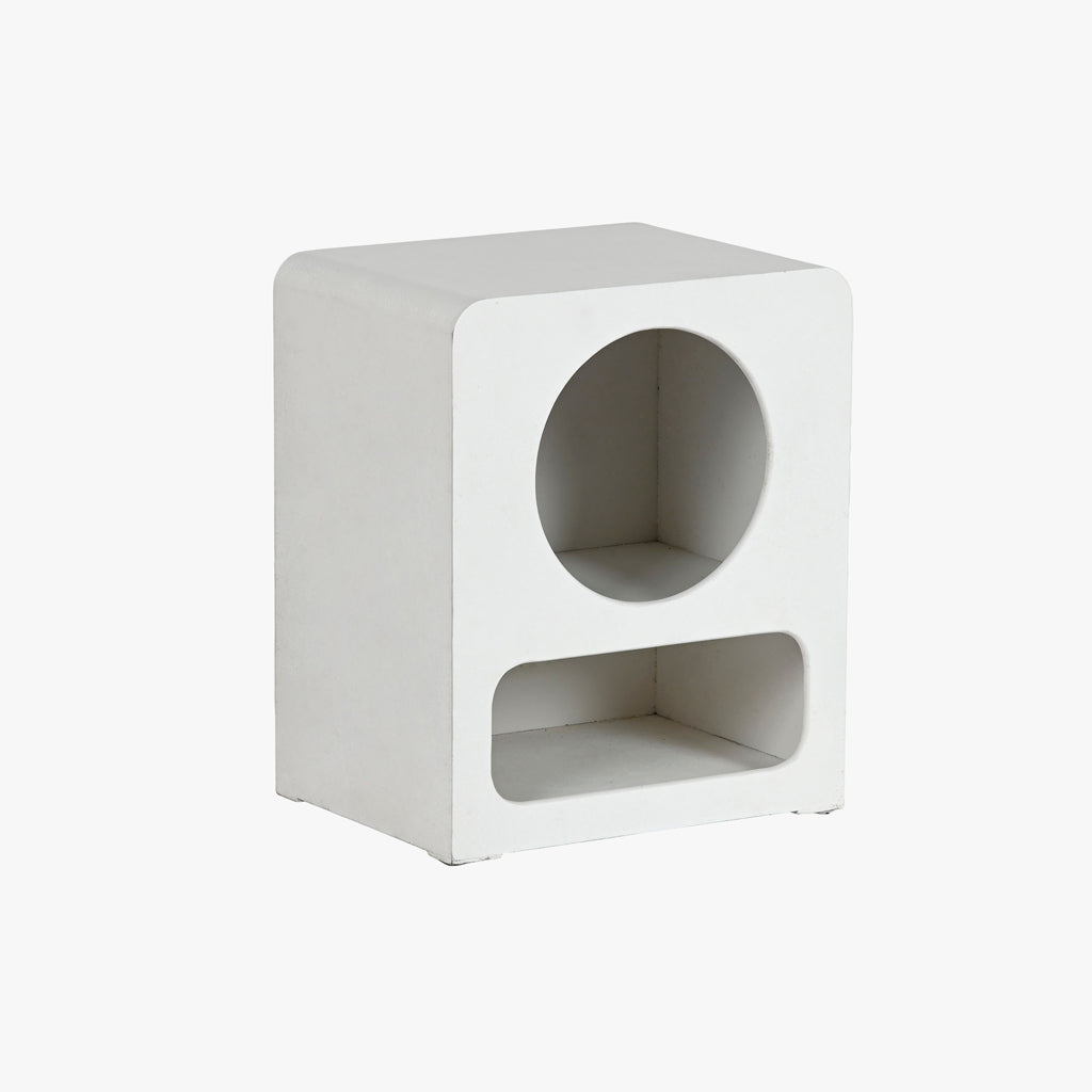 Mesa de cabeceira Branca ZENA