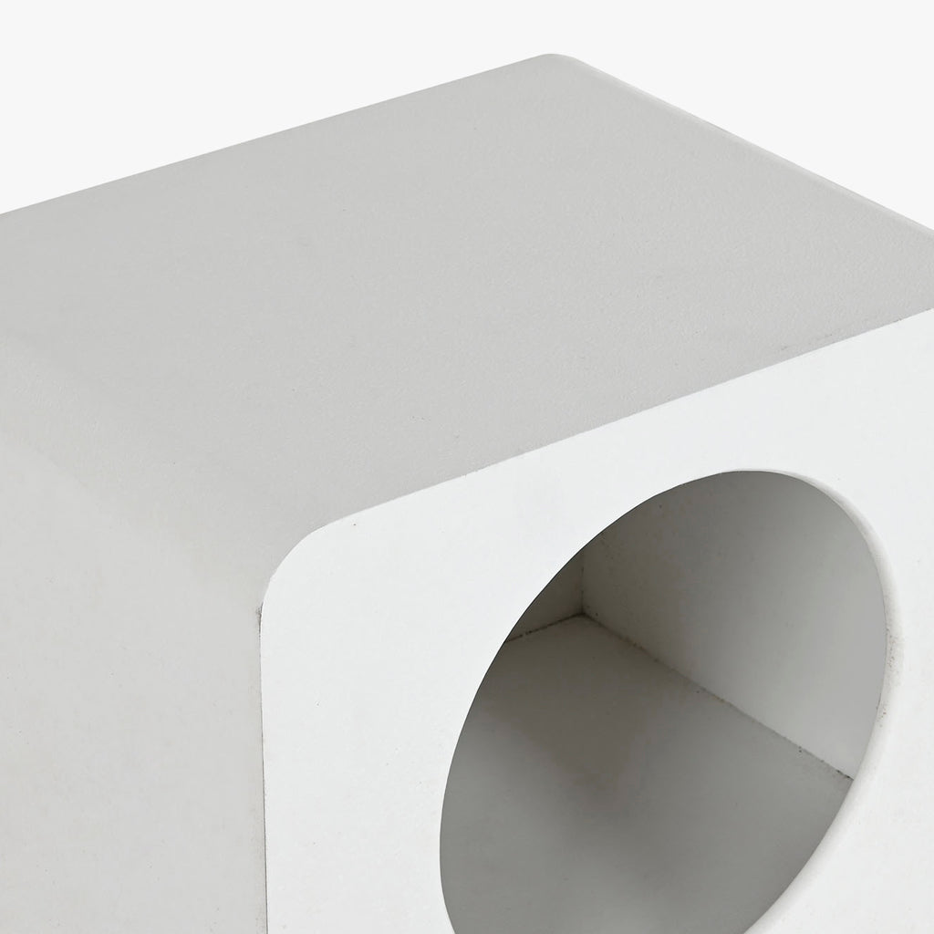 Mesa de cabeceira Branca ZENA