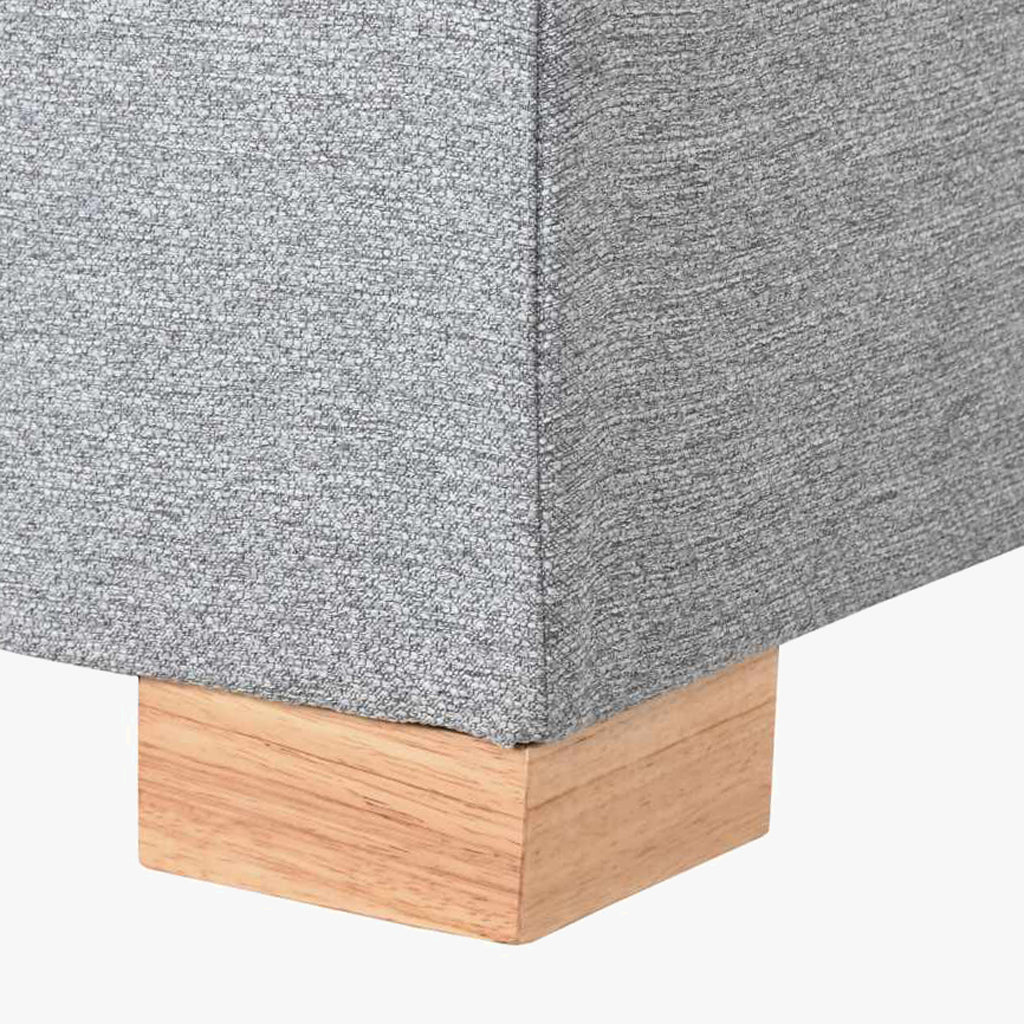 Banqueta com Arrumação Cinza SERENA