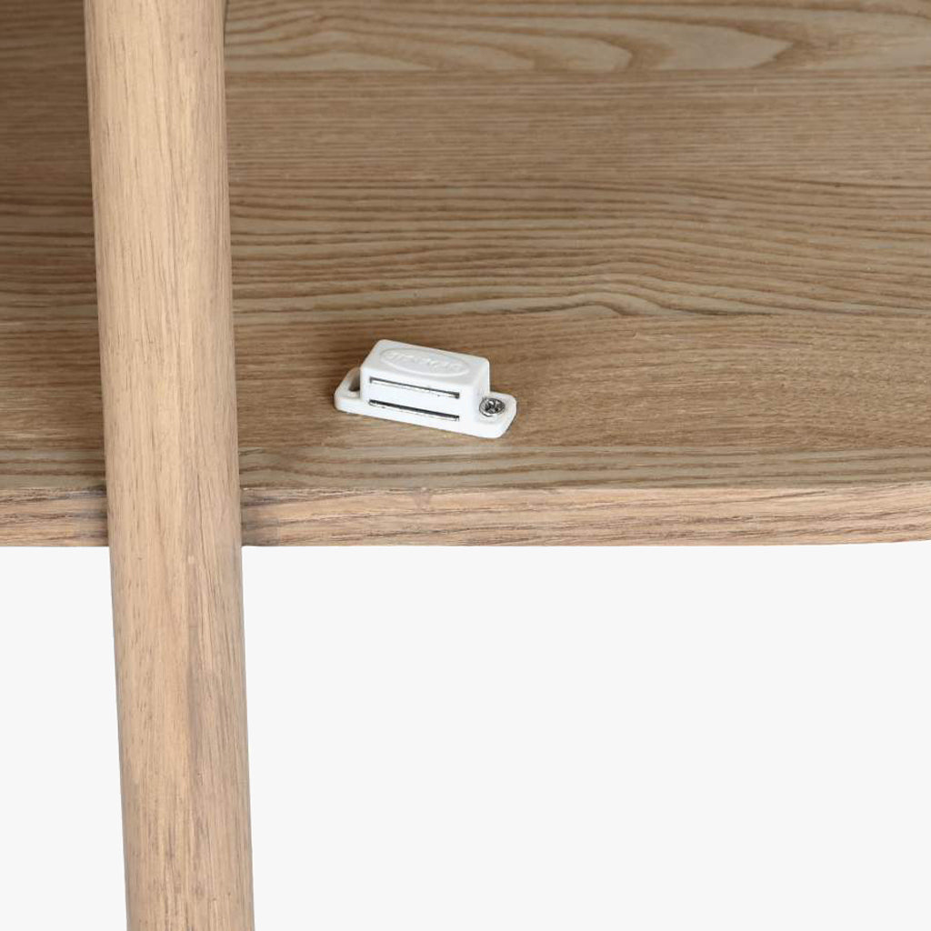 Móvel de Televisão Madeira e Rattan ZUMA