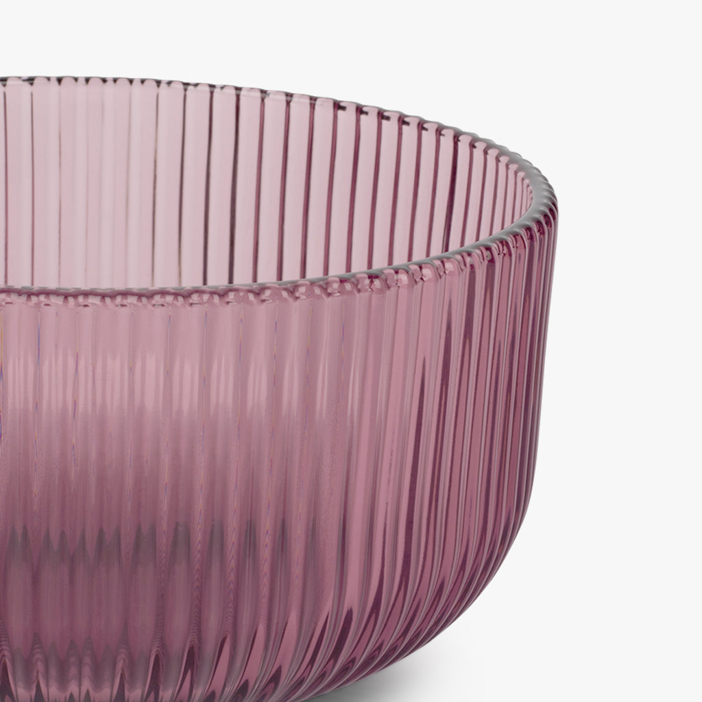 Tasse pourpre d10,5cm STRIPES