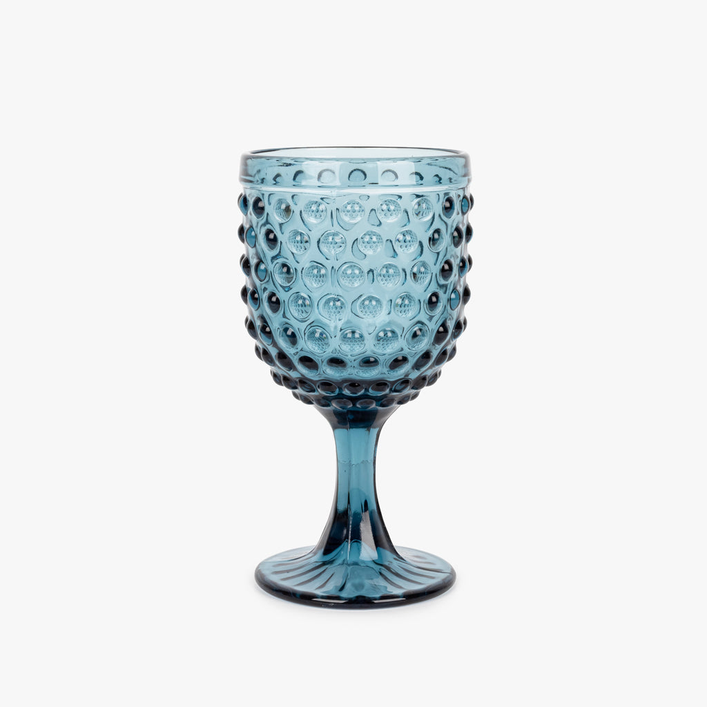 Verre à pied bleu BARCELONA