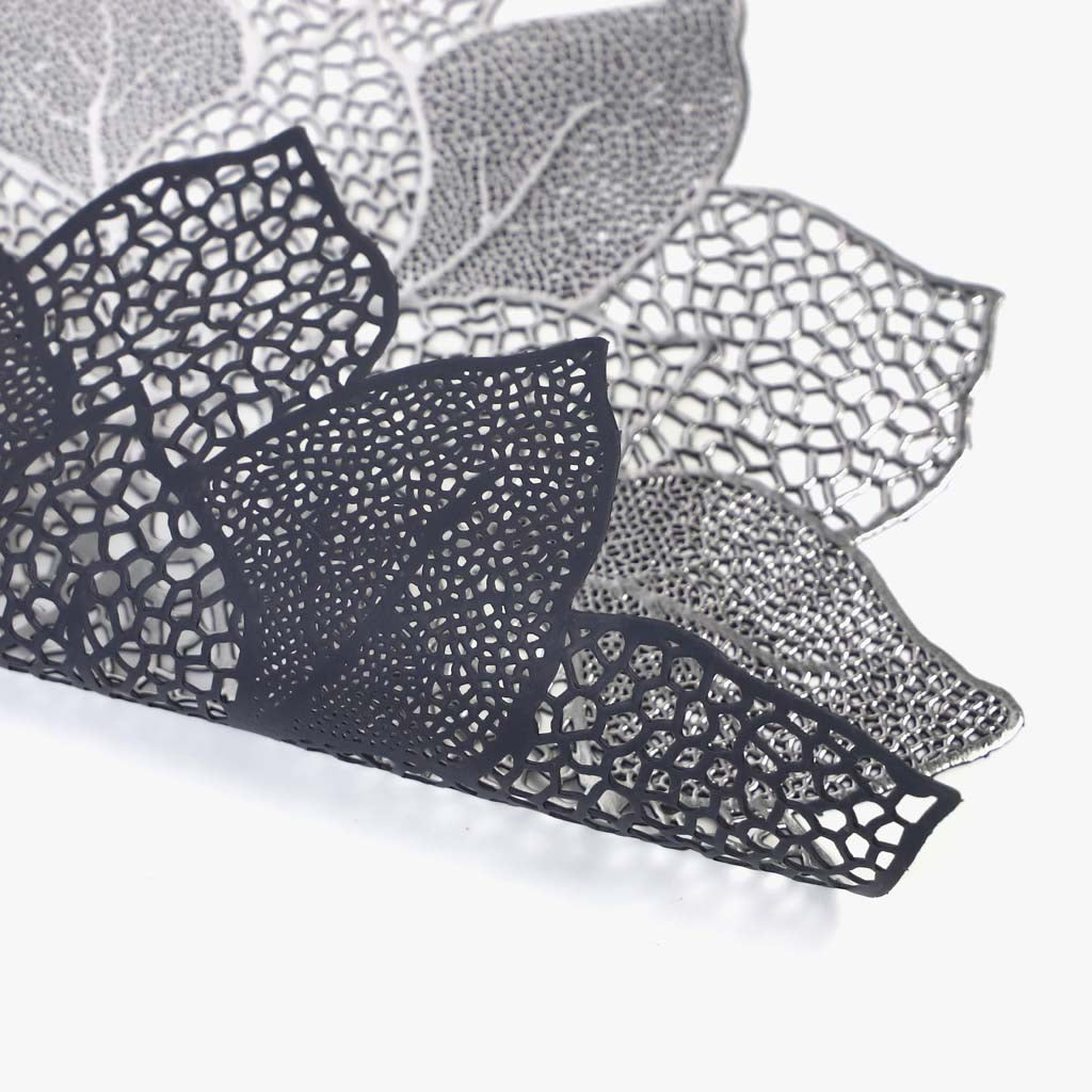 Mantel individual flor de plata d44cm FESTIVE