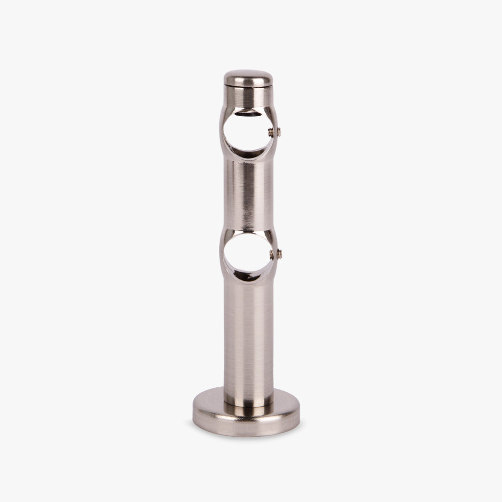 Suporte para Varão Prateado D25/28 TRIBECA