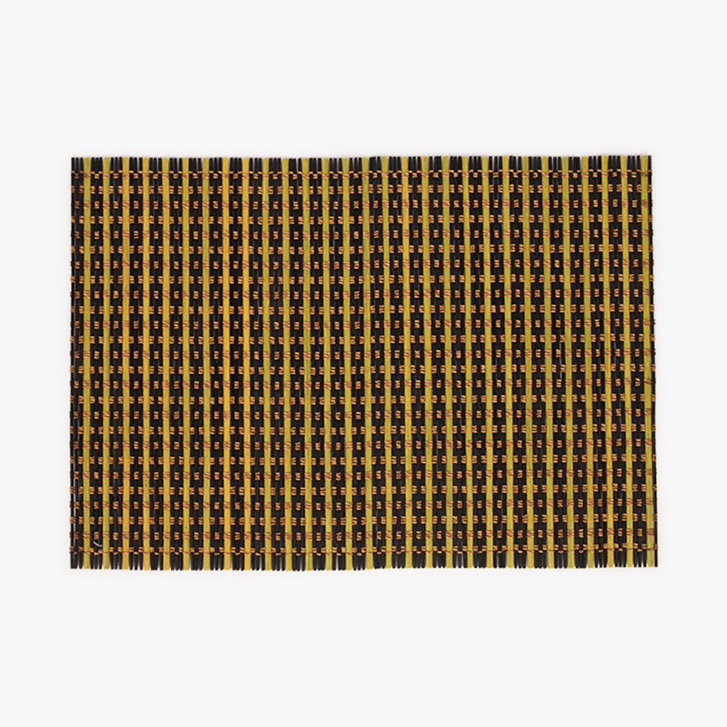 Individual de Bambu Verde e Preto LUGO