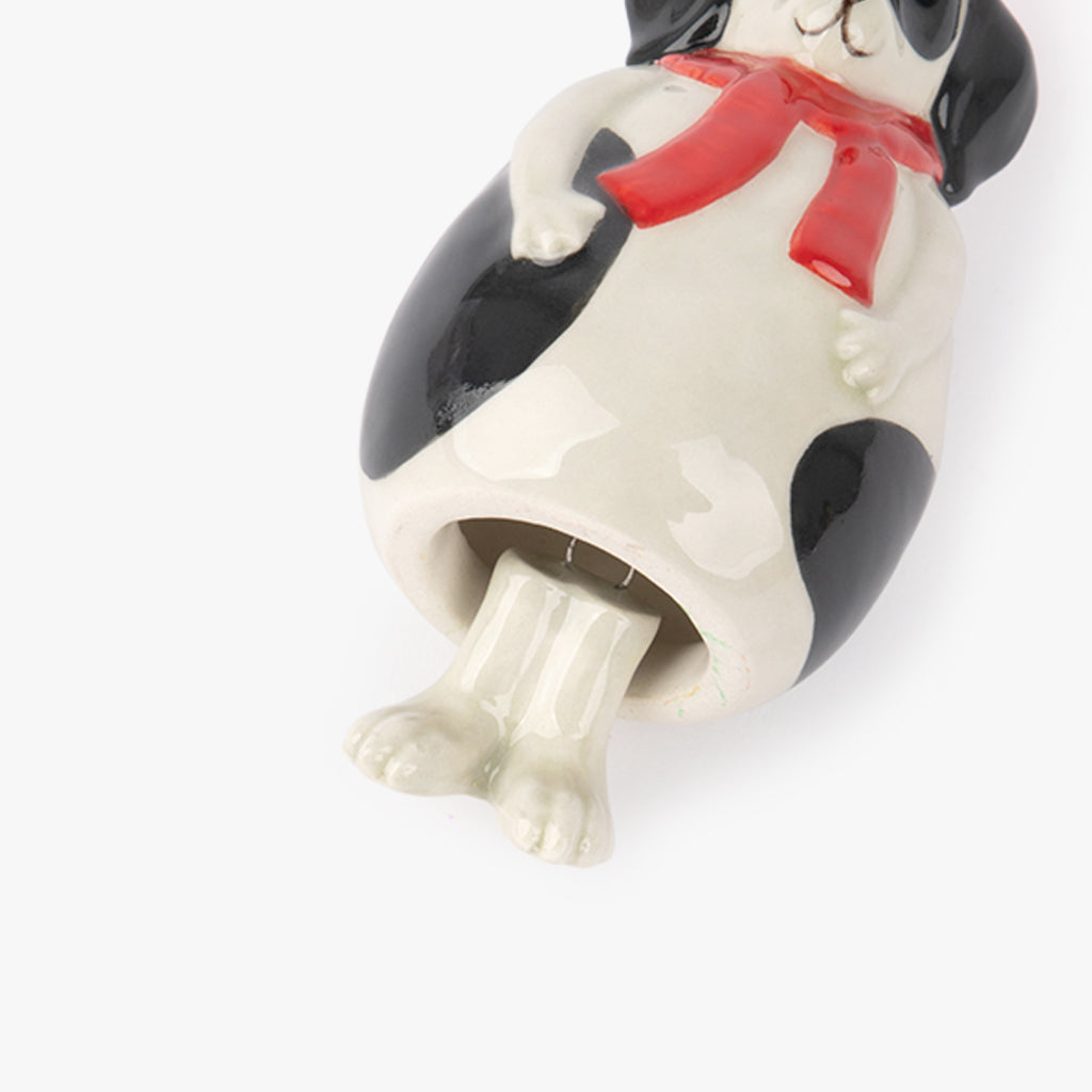 Enfeite de Natal de Cão Branco e Preto COZY