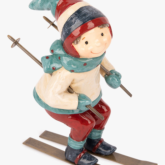 Ski boy 11x13cm NEW BRIGHT