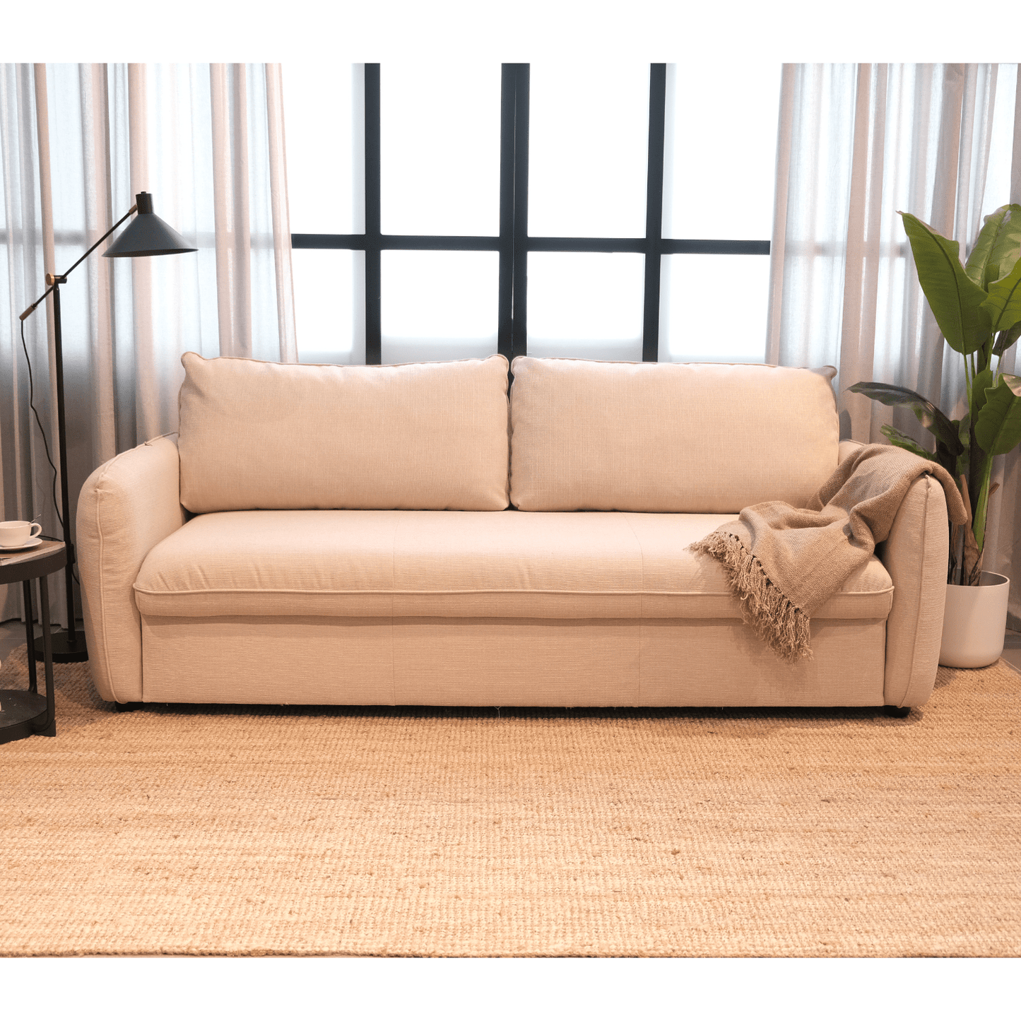 Sofá - Cama 4 Lugares - Sistema EasyBed - ChloéS13303CSRG0442_C24