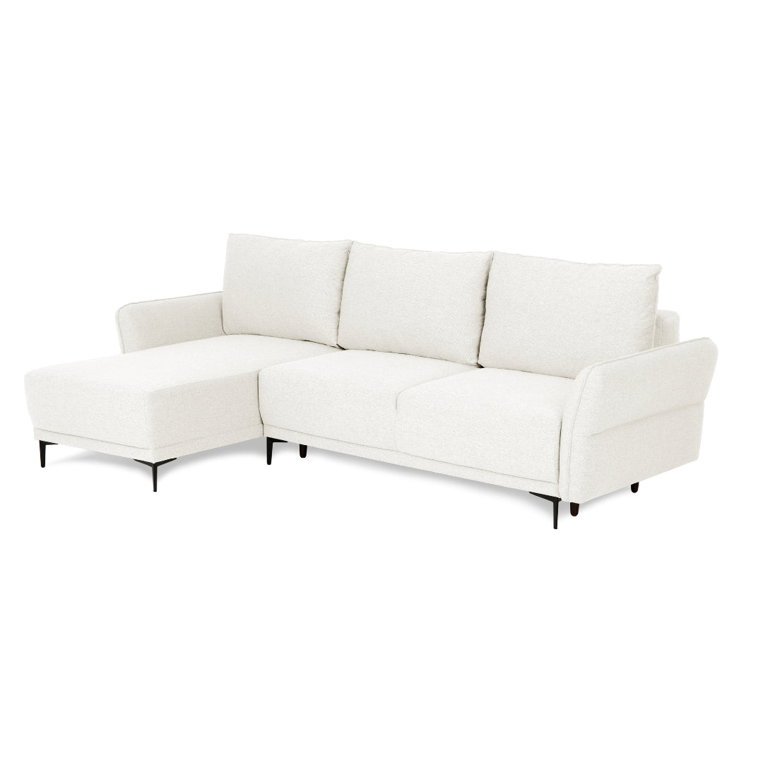 Sofá - Cama 4 Lugares com Chaise Longue Reversível - TobyC1513BCSRG8240_C24