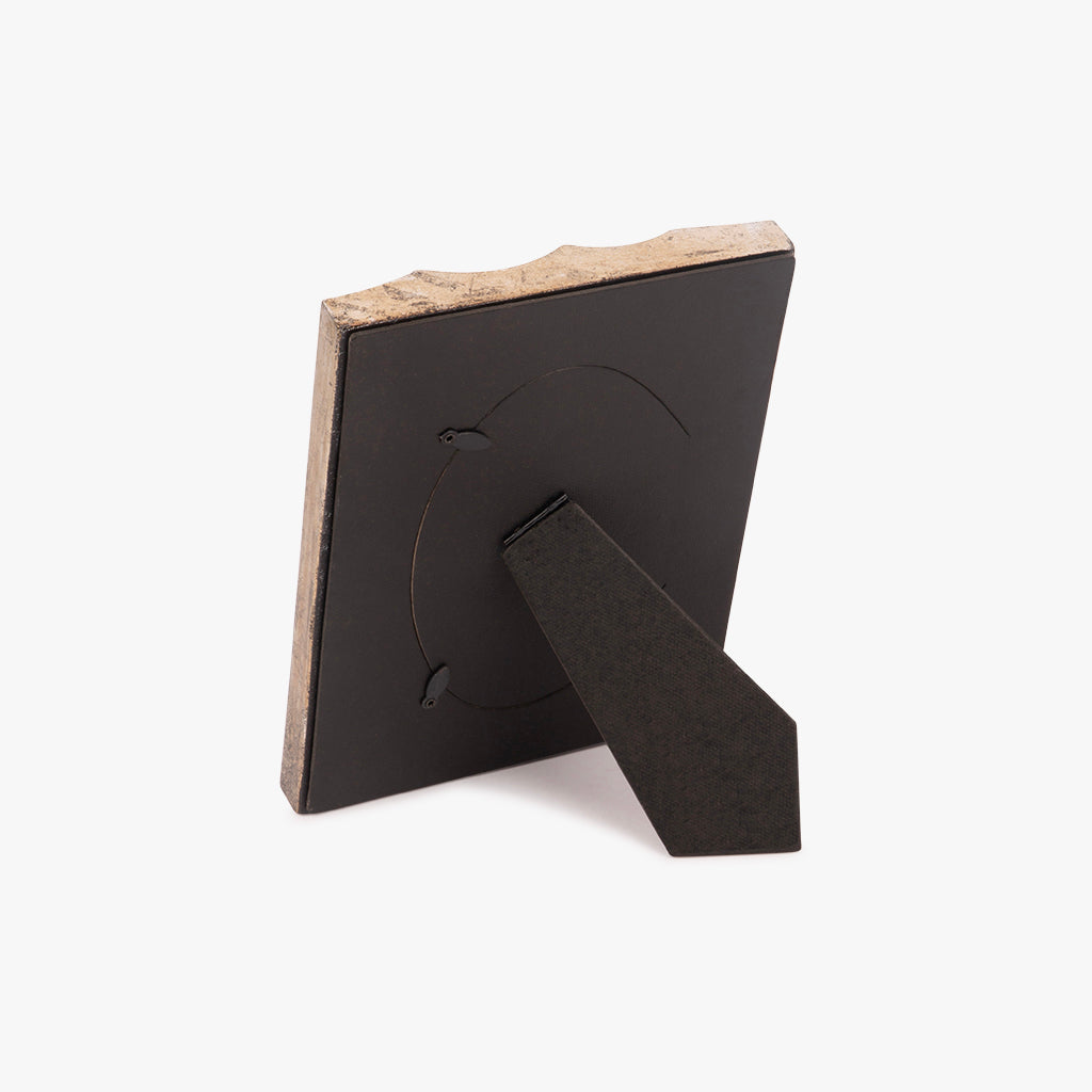 Moldura Ondas Prata 10x15 LA ROCHELLE