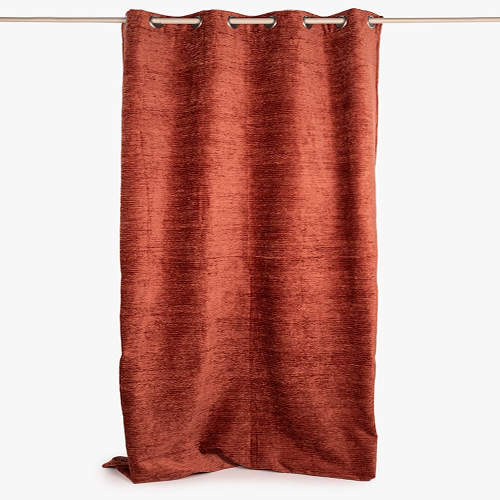 Cortinado Chenile Rosa Velho INDIE