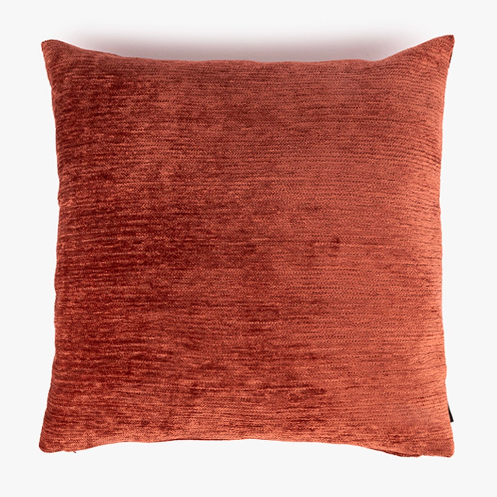 Capa de Almofada Chenile Rosa Velho 60x60 INDIE
