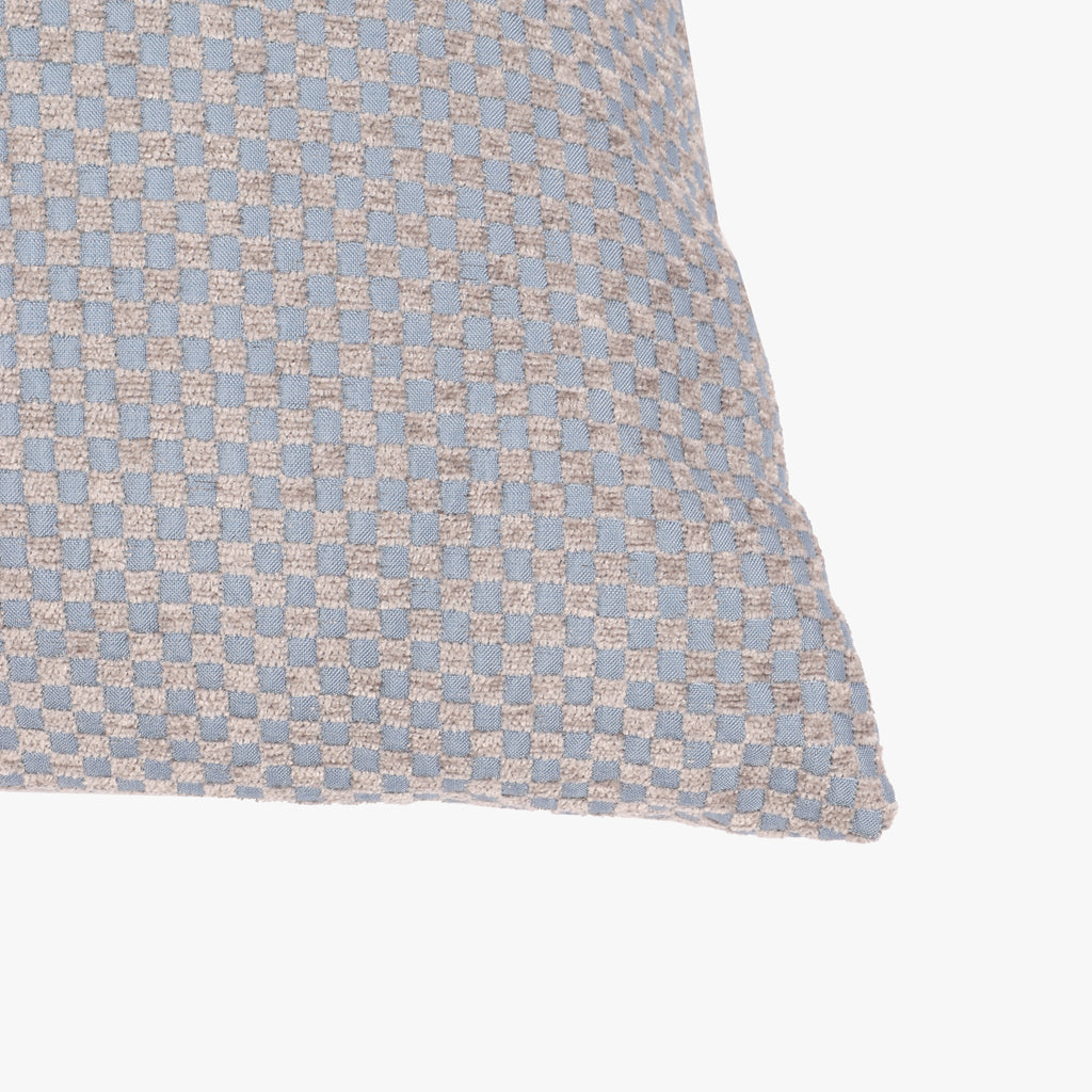 Cushion cover blue square 45x45cm HERITAGE