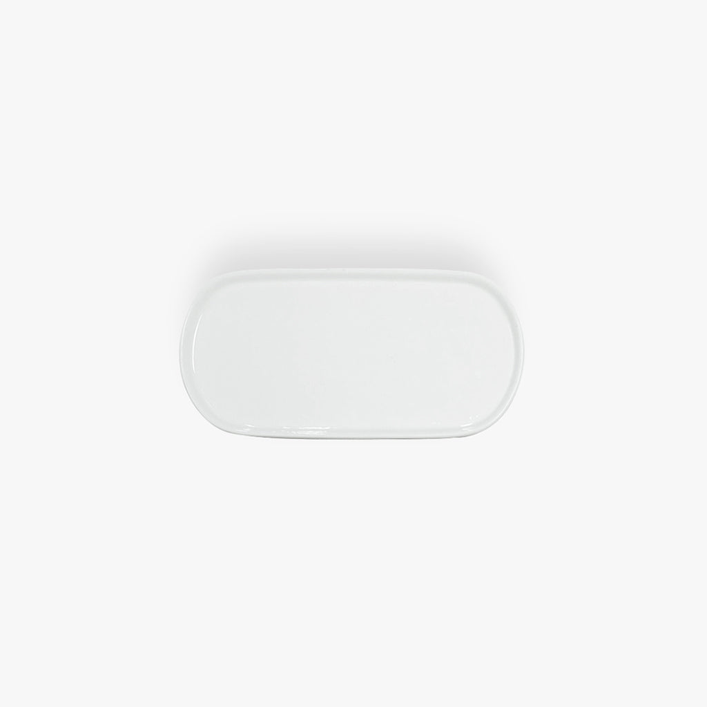 Prato Oval 21 cm BRIGHT WHITE
