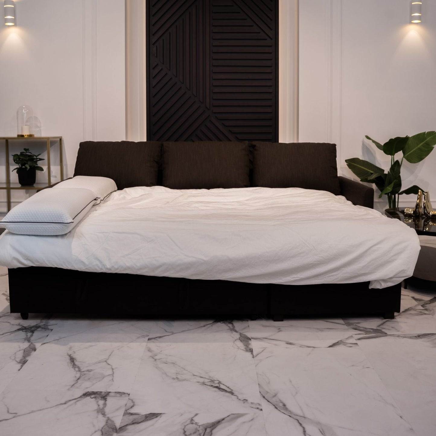 Sofá - cama de 4 lugares com chaise longue e arrumação – OrlandoC801BFSRG1942_C24