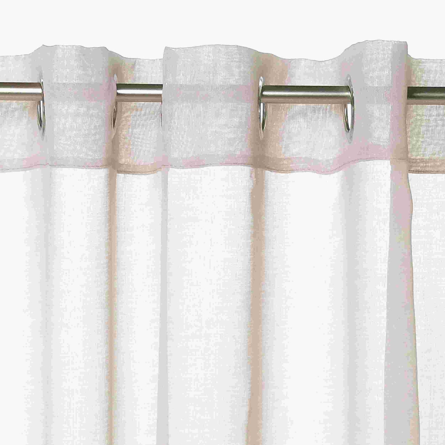 Cortinado Transparente Cinzento 4EVERYDAY