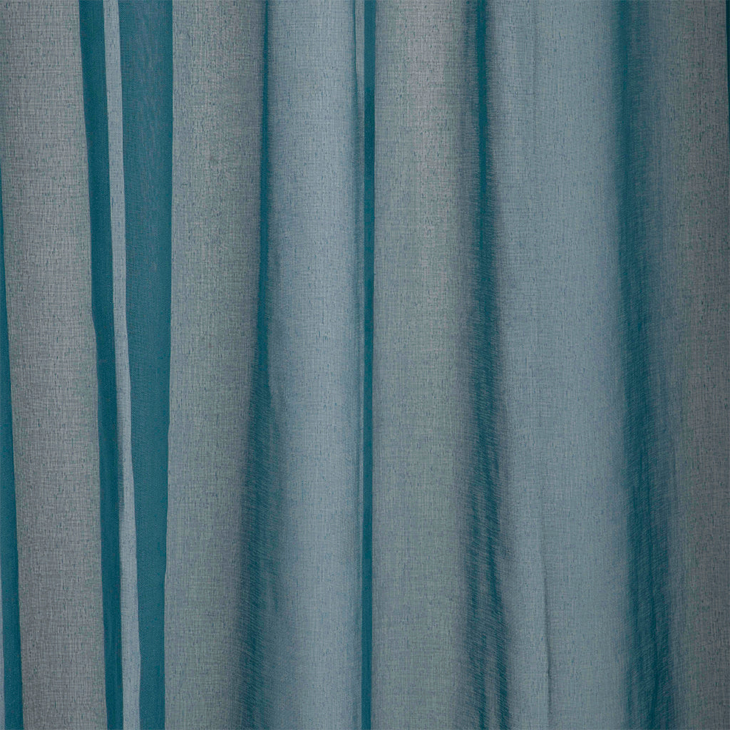 Cortinado Transparente Turquesa Escuro 4EVERYDAY