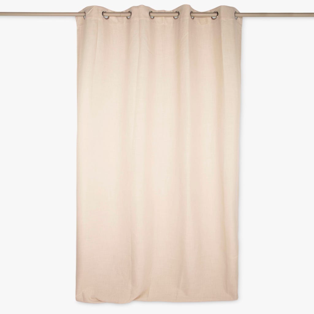 Cortinado Semi Opaco Bege 4EVERYDAY
