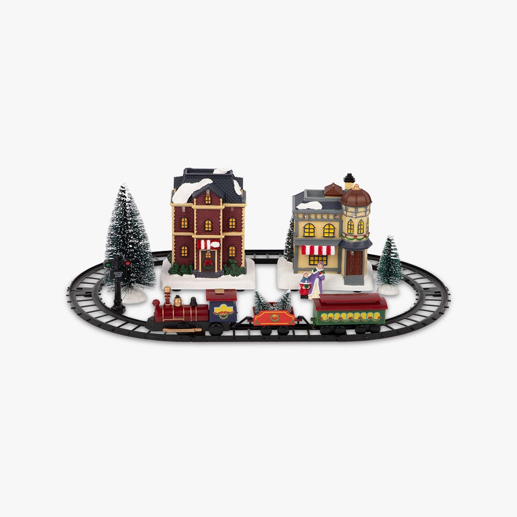 Vila e Comboio com LED COZY