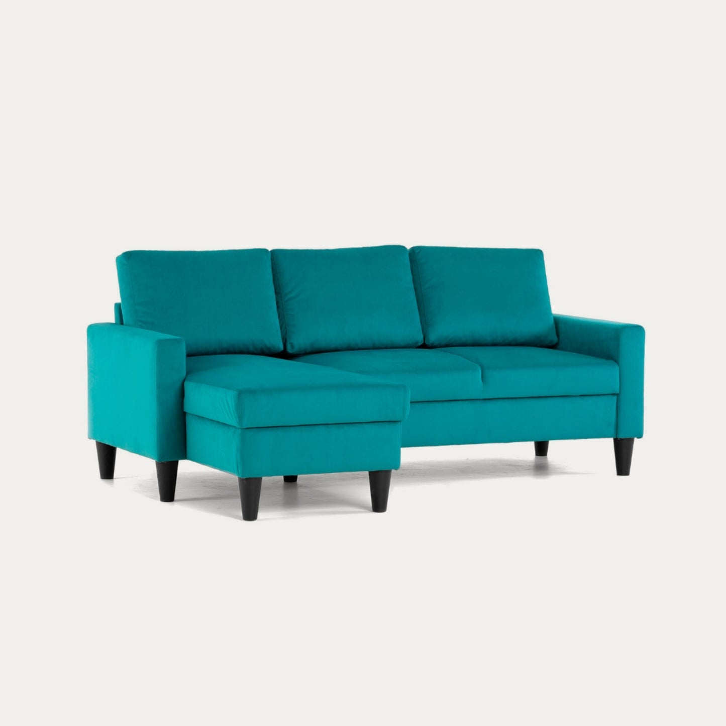 Sofá 3 Lugares com Chaise Longue Reversível - FoxC1032BSSRG3810_C24