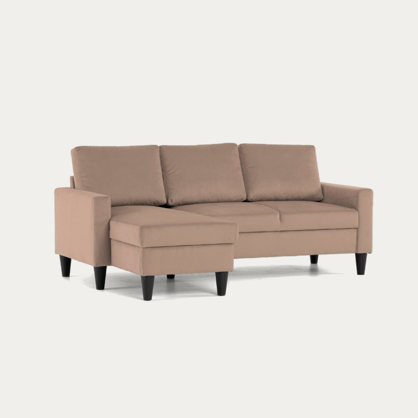 Sofá 3 Lugares com Chaise Longue Reversível - FoxC1032BSSRG3810_C24