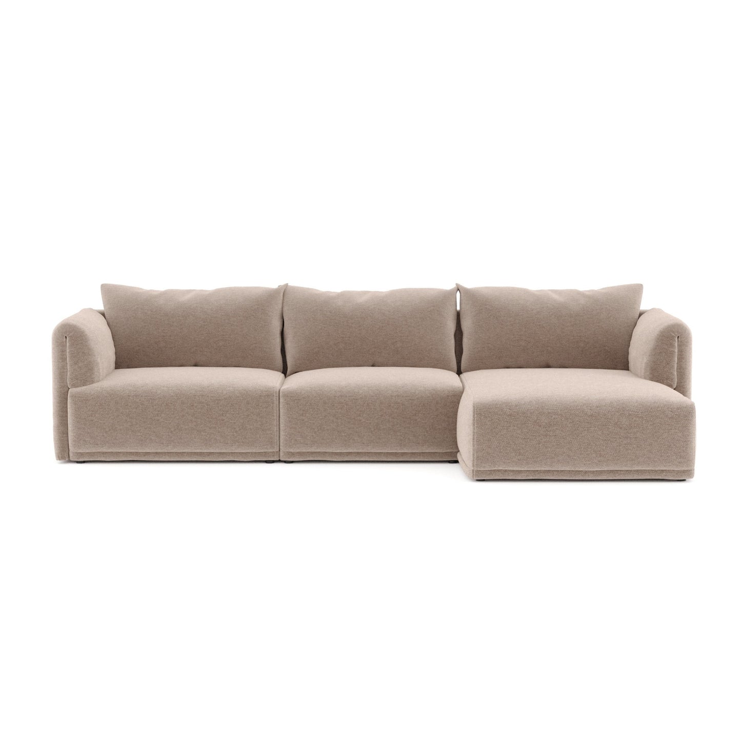 Sofá Chaise Longue de Canto 5 Lugares – EloraSofá Chaise Longue de Canto 5 Lugares – Elora