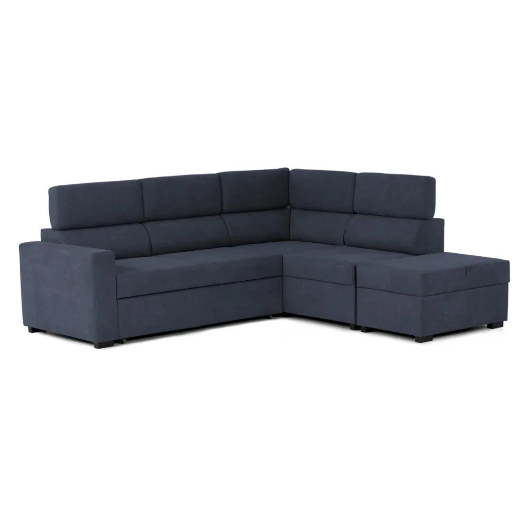 Sofá - Cama de Canto 4 Lugares - Chaise Longue Direita - BillC1178AFDRG2721_C24