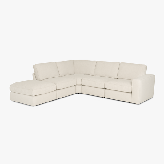 Green modular sofa TAYLOR