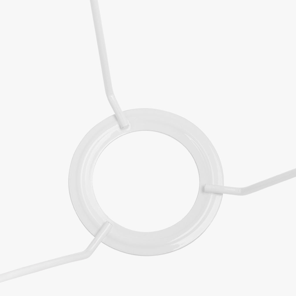 Abatjour Drum em Linho Vermelho D40cm - Gato Preto