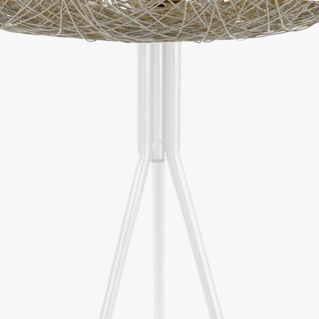 Candeeiro de Chão Tripé PALHA - Gato Preto