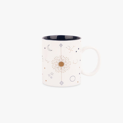 Caneca Branca Sol BRIGHT SKY - Gato Preto