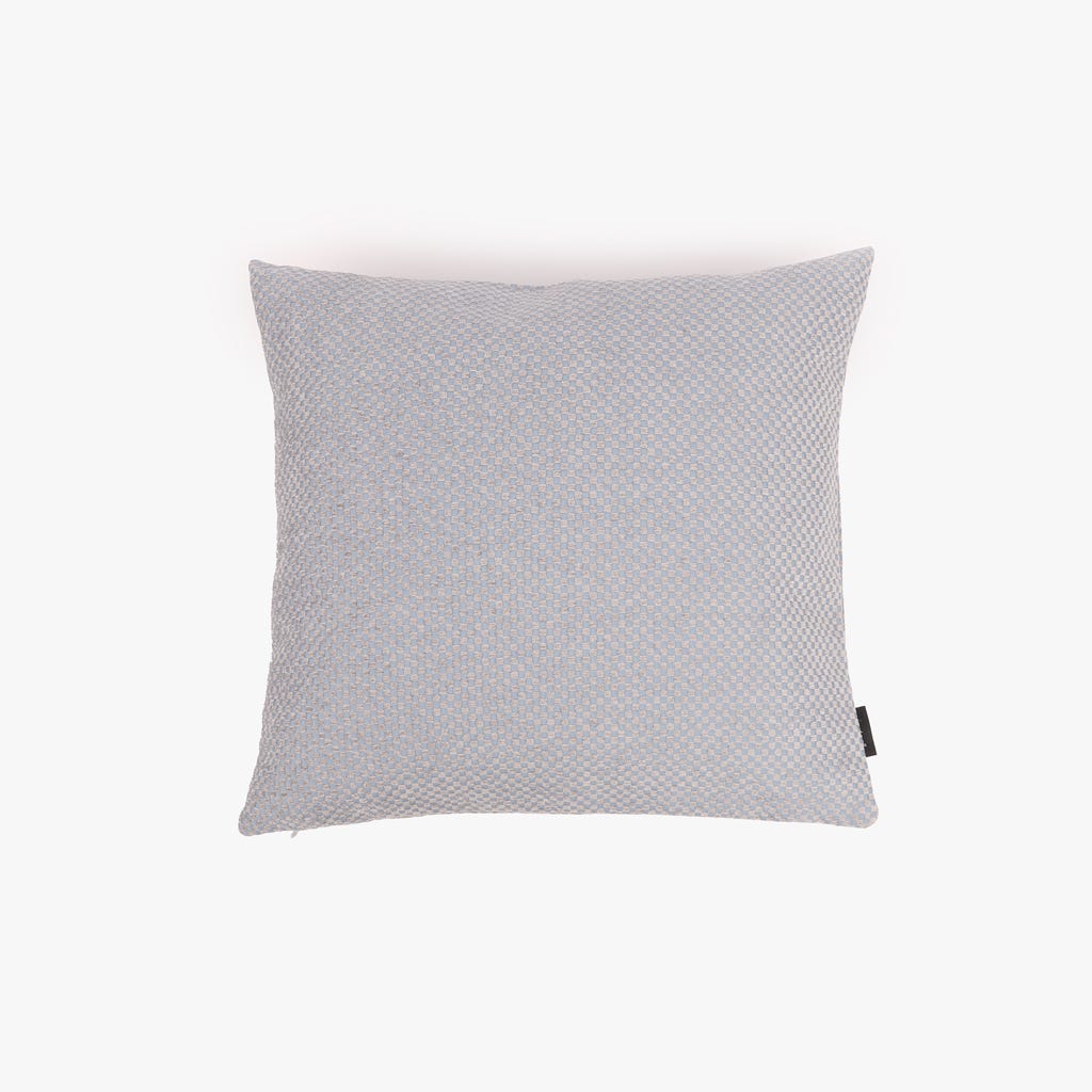 Capa de Almofada Quadrados Azul HERITAGE - Gato Preto