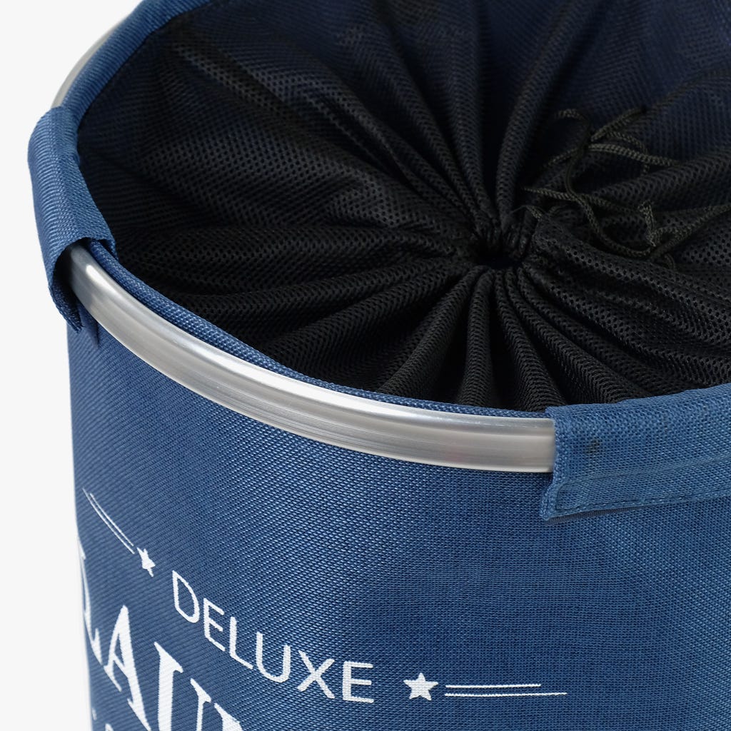 Cesto Roupa Deluxe Azul NARKU - Gato Preto