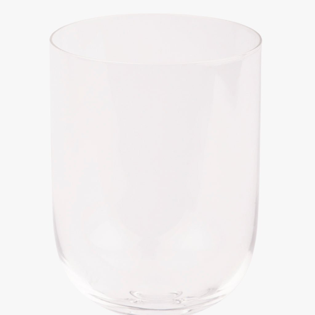 Copo com Pé Transparente RETRO - Gato Preto