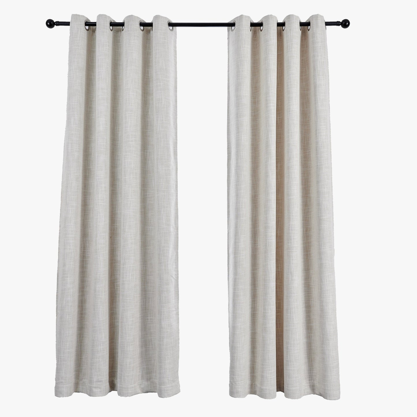 Cortinado Blackout Bege TALIN - Gato Preto