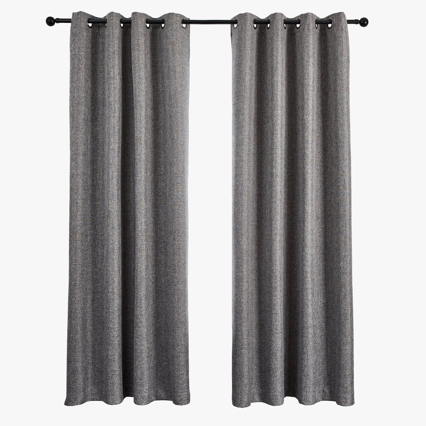 Cortinado Blackout Cinzento TALIN - Gato Preto