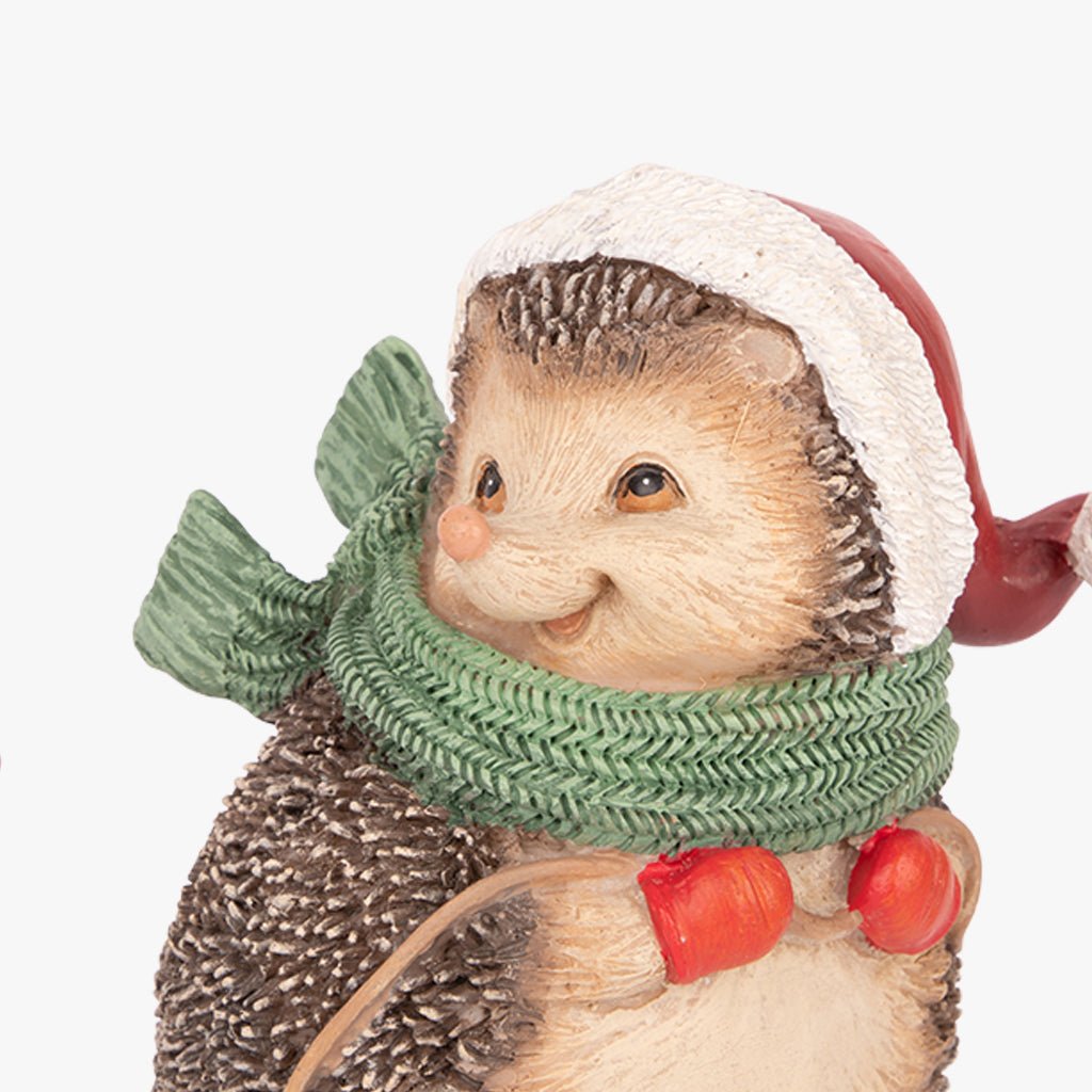 Enfeite de Natal de Ouriço com Rena COZY - Gato Preto