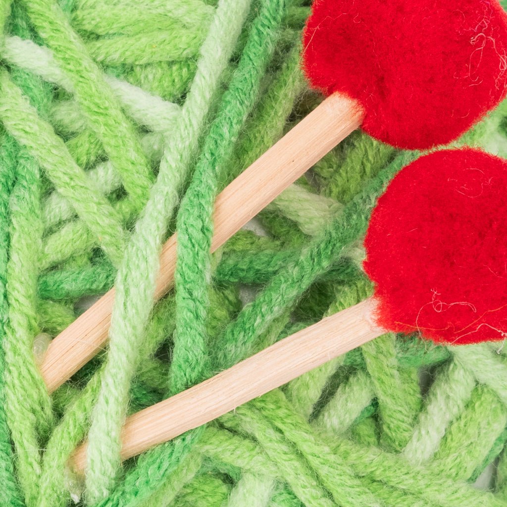 Enfeite de Novelo de Lã COZY - Gato Preto