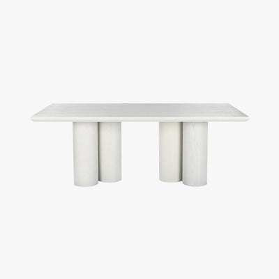 Mesa Madeira Branca 200cm ENLACE - Gato Preto