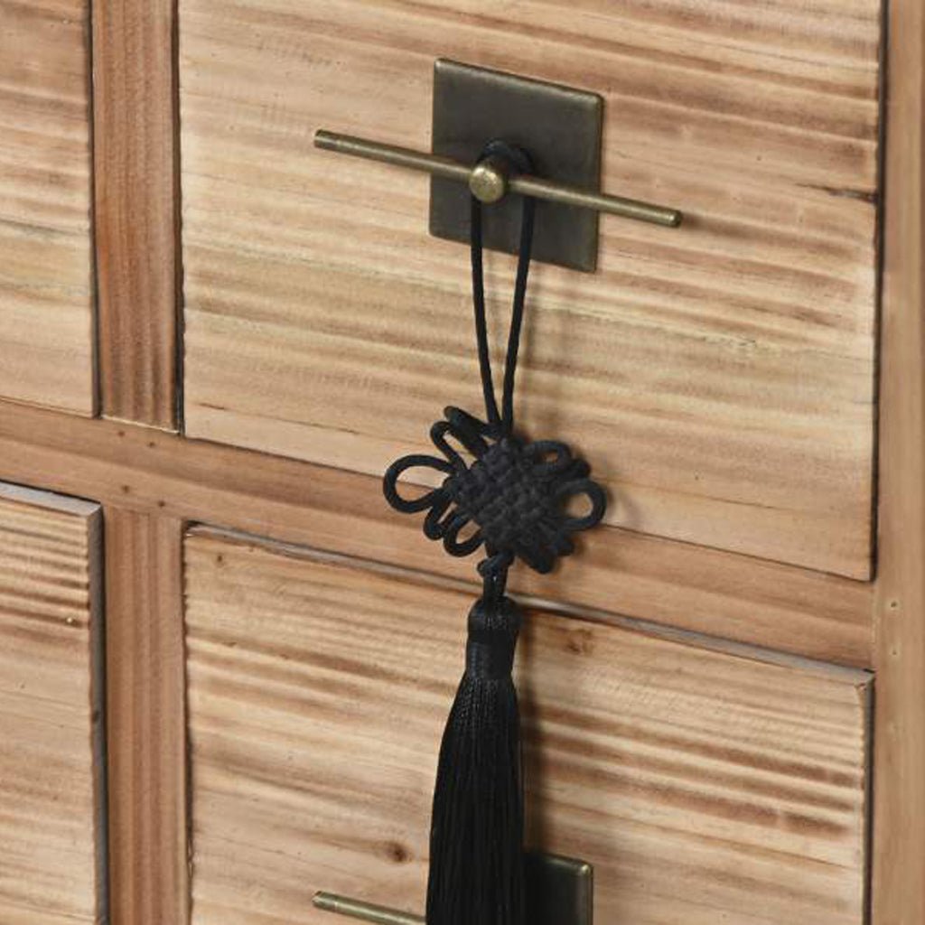 Móvel de Televisão Oriental Madeira OSAKA - Gato Preto