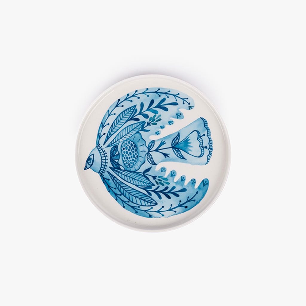 Prato de Sobremesa BLUE BIRD - Gato Preto