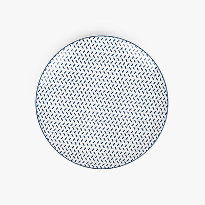 Prato Raso Traço Azul ASIA - Gato Preto