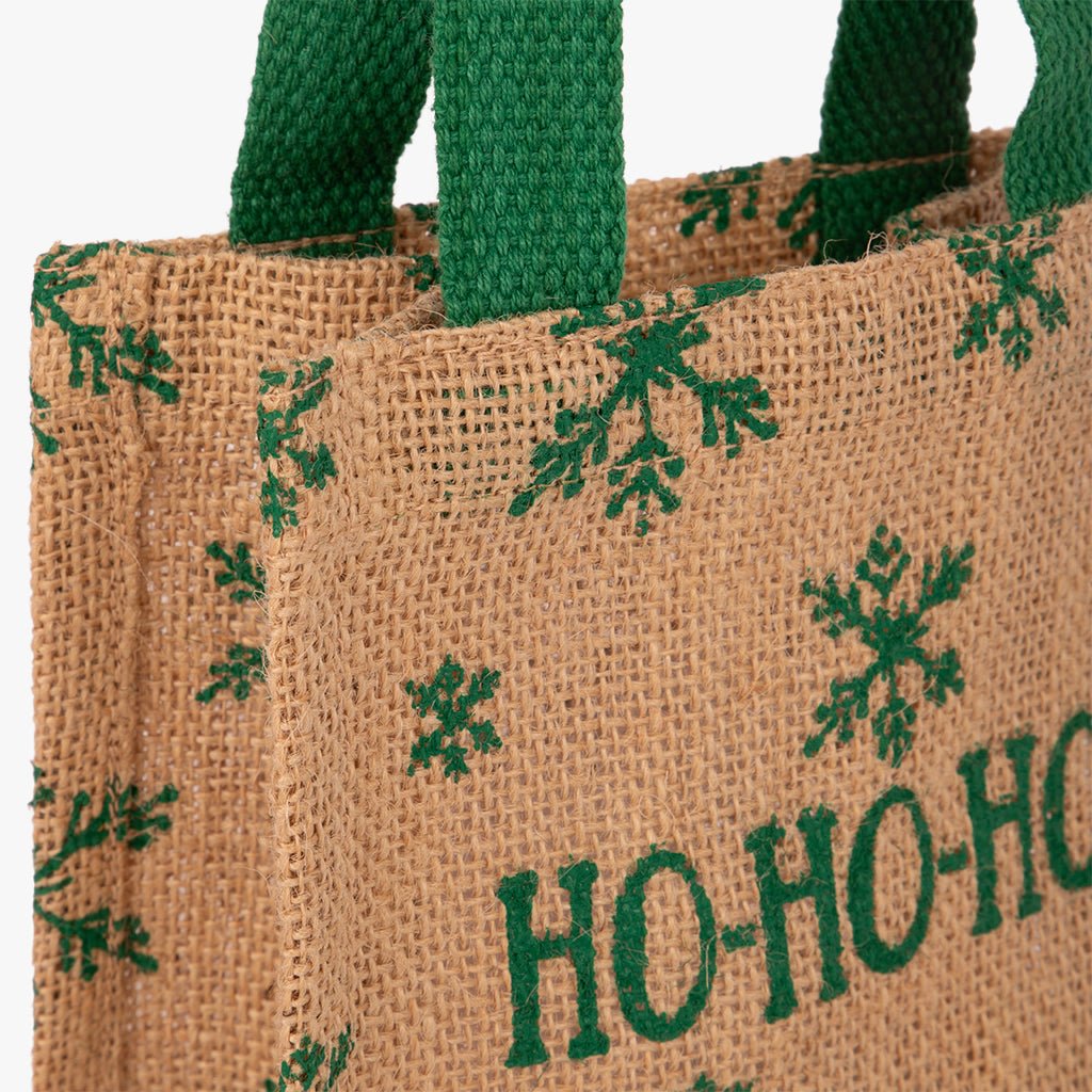 Saco de juta natural 15x15cm COZY - Gato Preto