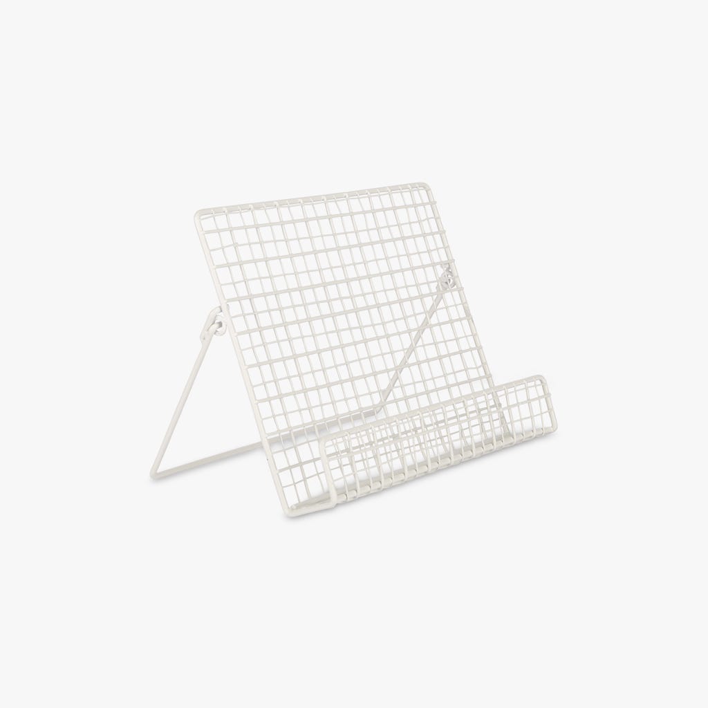 Suporte de Livro Branco ALL WHITE - Gato Preto