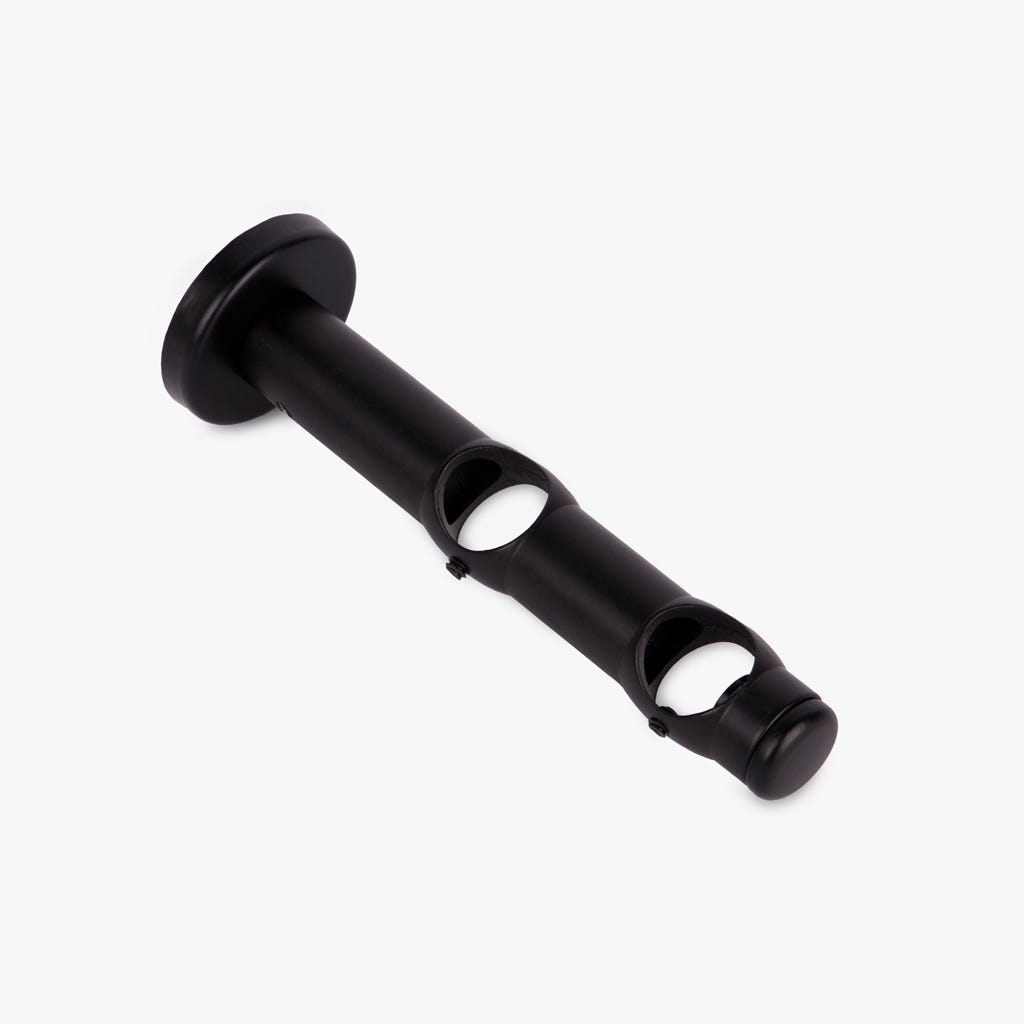 Suporte para Varão Preto D16/19 TRIBECA - Gato Preto