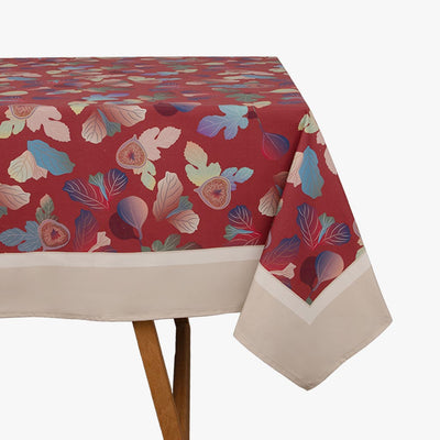 Toalha de Mesa Retangular Algodão com Figos FIGO - Gato Preto