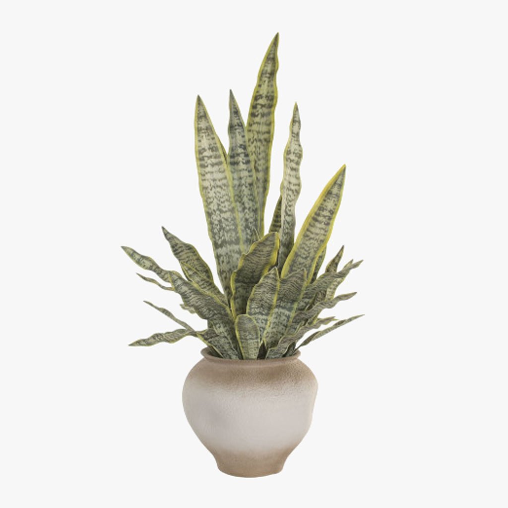 sansevieria maceta Maceta Sansevieria Artificial 100cm | Colección Everleaf