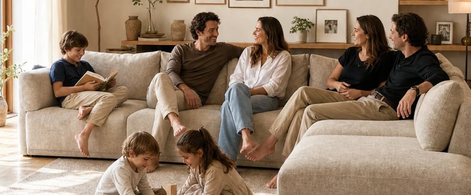 Como criar uma sala onde toda a família gosta de estar - Gato Preto
